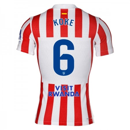 Atlético Madrid Koke 6 Hjemme 2025-26 - Fodboldtrøjer (S/S)
